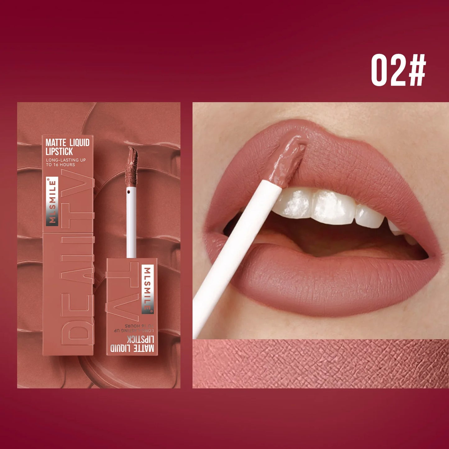 Liquid Lipstick - Smooth Matte Finish & All-Day Wear