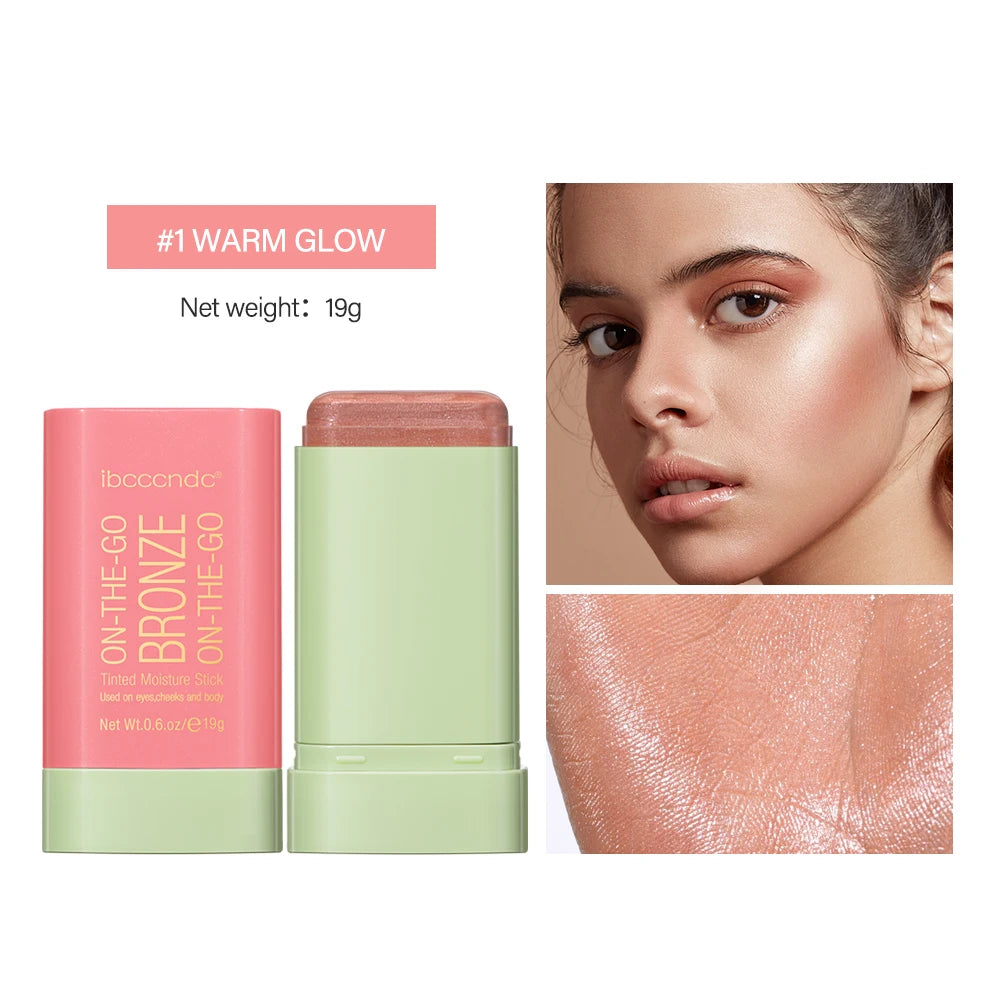 Luminous Glow Blush Stick - Waterproof & Long-Lasting
