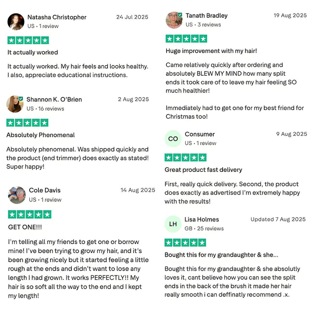 TrimLuxe™ Precision Polisher – Instant Split-End Renewal