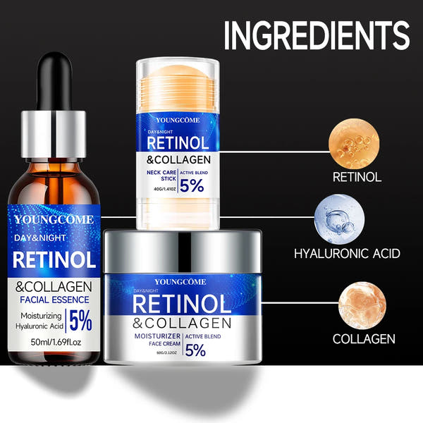 Royale Retinol & Collagen Ritual - 3-Step Anti-Aging Care