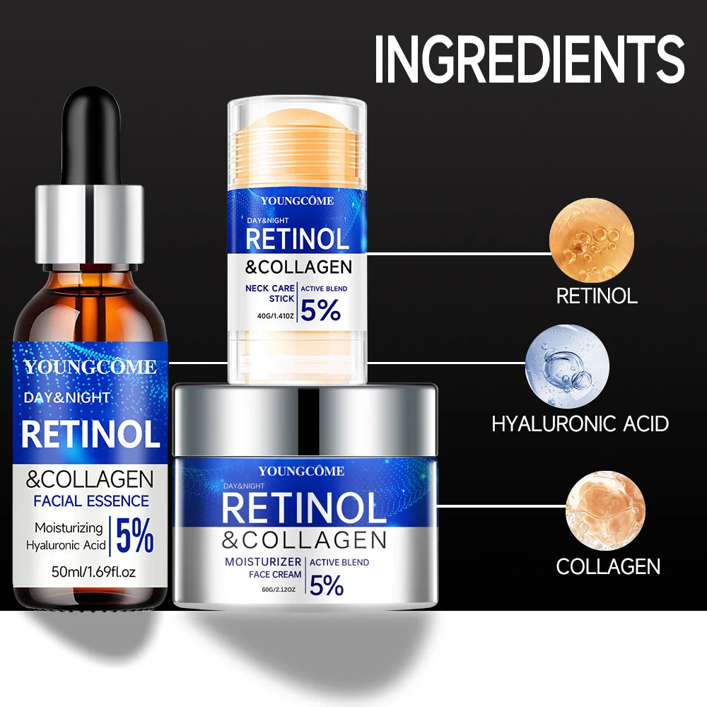 Royale Retinol & Collagen Ritual - 3-Step Anti-Aging Care