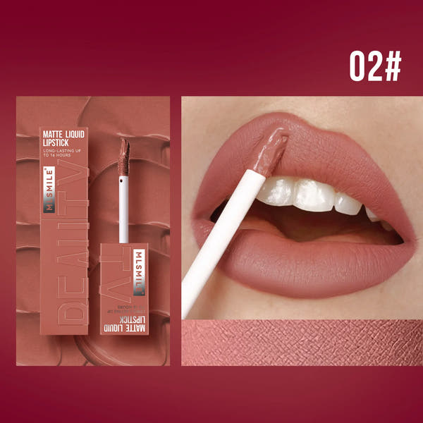 Liquid Lipstick - Smooth Matte Finish & All-Day Wear