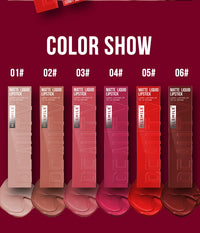 Liquid Lipstick - Smooth Matte Finish & All-Day Wear