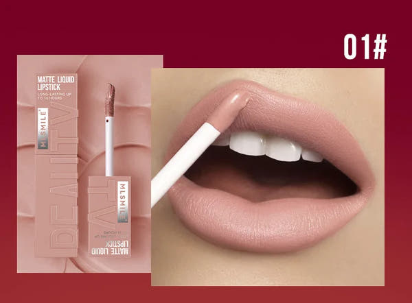 Liquid Lipstick - Smooth Matte Finish & All-Day Wear