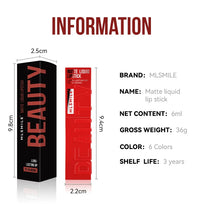 Liquid Lipstick - Smooth Matte Finish & All-Day Wear