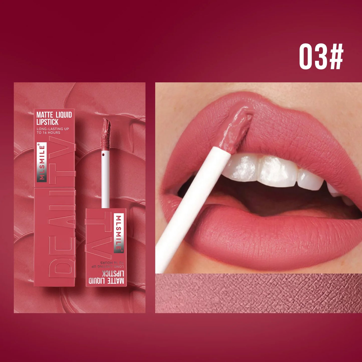 Liquid Lipstick - Smooth Matte Finish & All-Day Wear