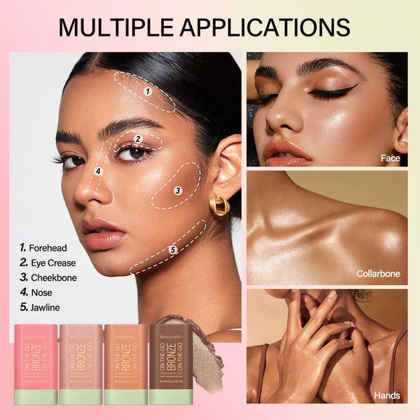 Luminous Glow Blush Stick - Waterproof & Long-Lasting