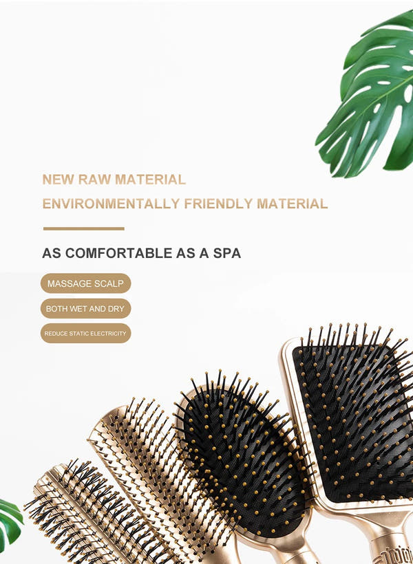 CALIYI Hair Massage Brush – Anti-Static Air Cushion Comb for Detangling & Smooth Styling