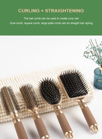CALIYI Hair Massage Brush – Anti-Static Air Cushion Comb for Detangling & Smooth Styling
