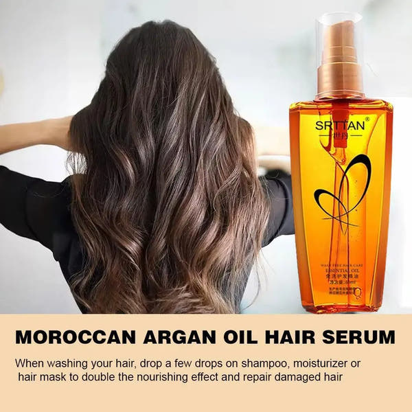 Moroccan Gold Elixir - Nourishing & Smoothing Hair Serum (80ml)