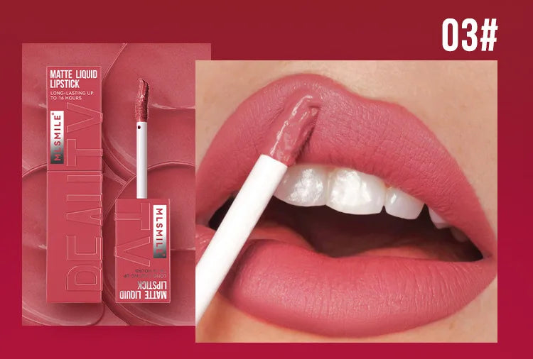 Liquid Lipstick - Smooth Matte Finish & All-Day Wear