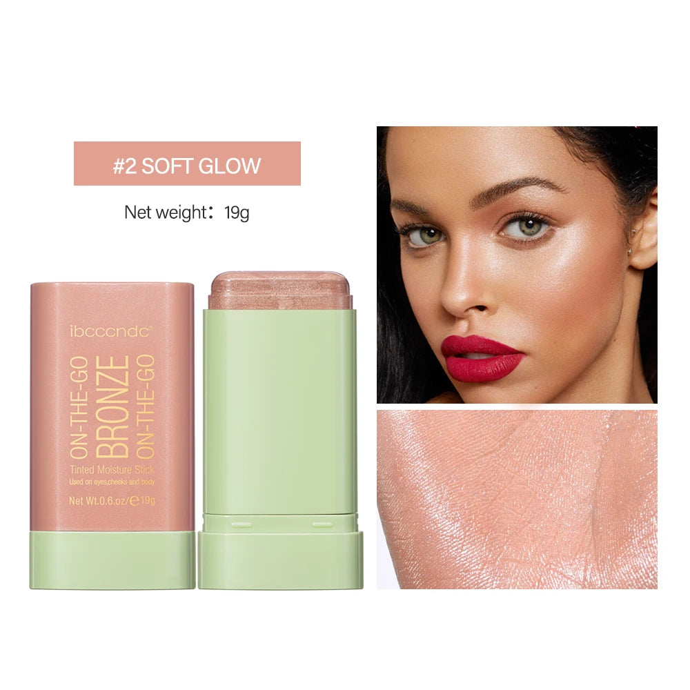 Luminous Glow Blush Stick - Waterproof & Long-Lasting