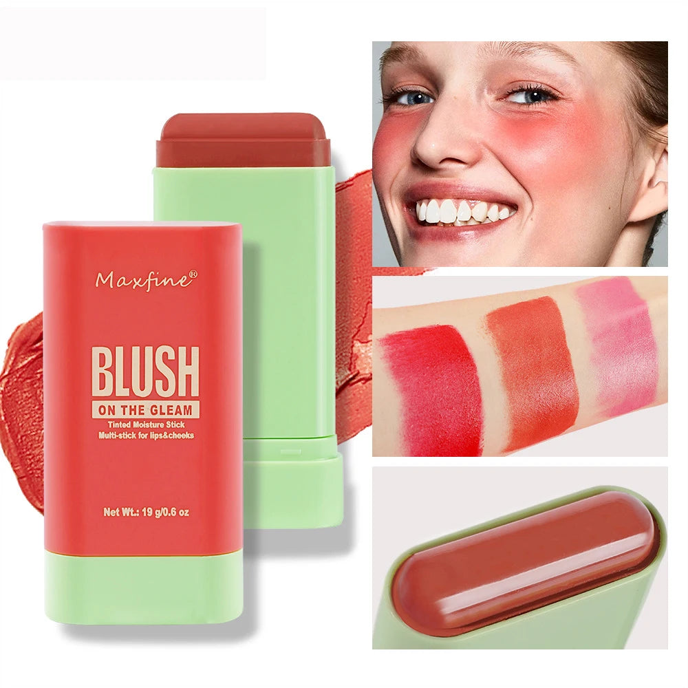 Radiant Flush Multi-Stick - Blush, Balm & Lip Glow | Natural Dewy Cheek Tint