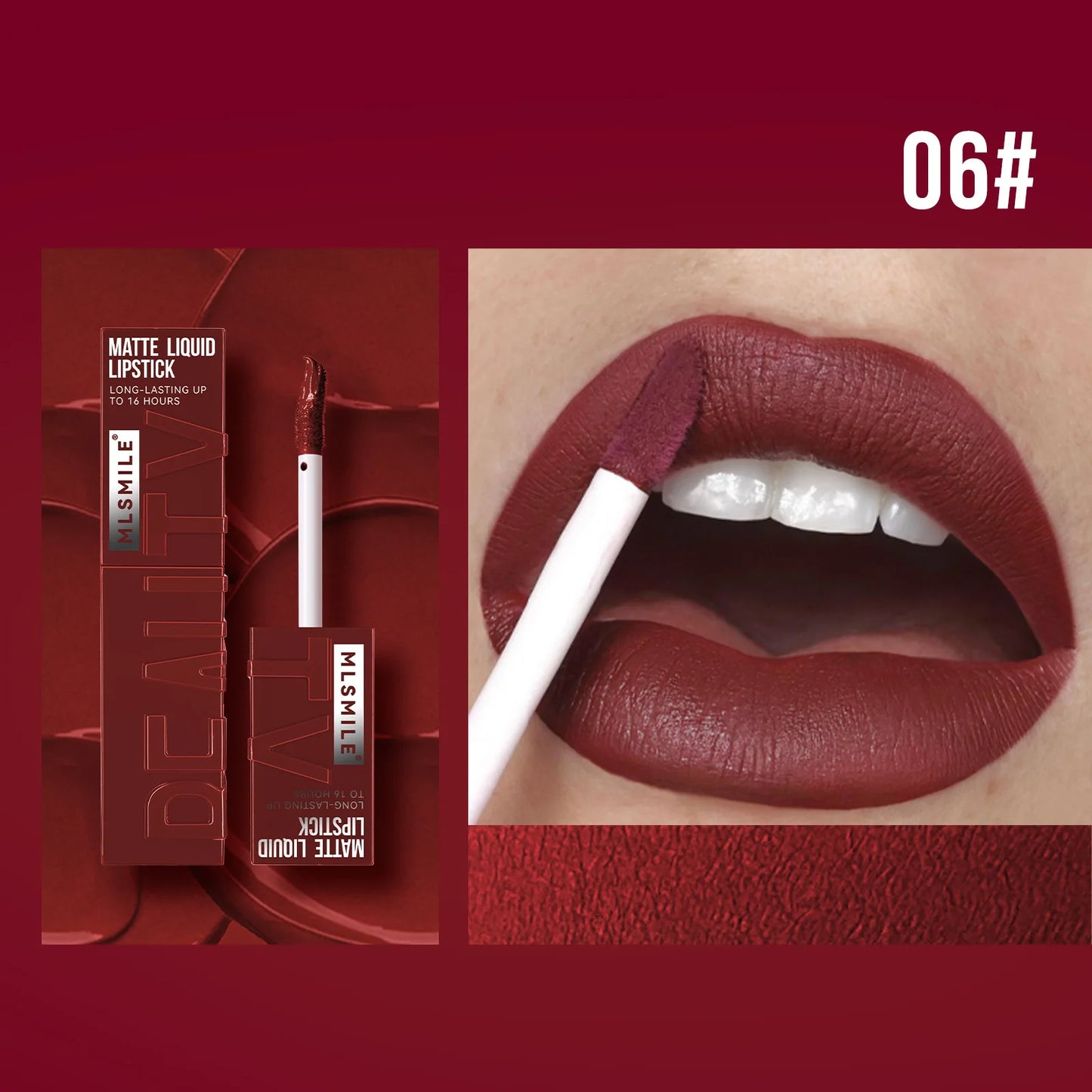 Liquid Lipstick - Smooth Matte Finish & All-Day Wear