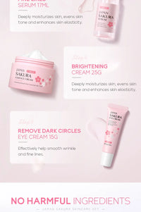 Eterna Bloom Ritual - 5-Piece Sakura Skincare Colletion