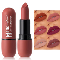 Velvet Matte Lipstick - Long-Lasting, Waterproof & High-Pigment Finish