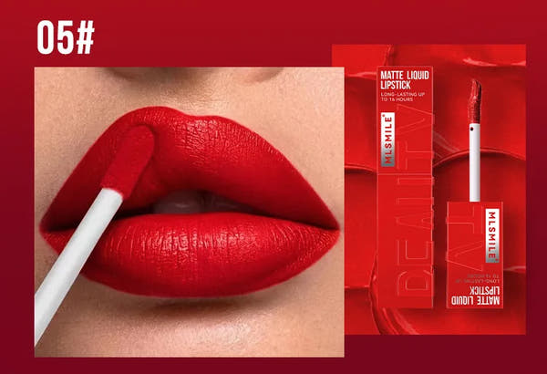 Liquid Lipstick - Smooth Matte Finish & All-Day Wear