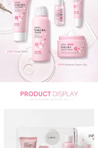 Eterna Bloom Ritual - 5-Piece Sakura Skincare Colletion