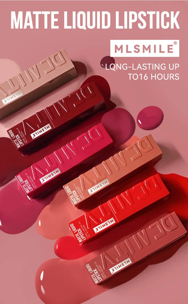 Liquid Lipstick - Smooth Matte Finish & All-Day Wear