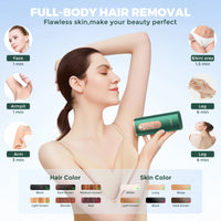 Sejoy™ IceCool IPL Laser – Painless Hair Removal Device for Smooth Skin