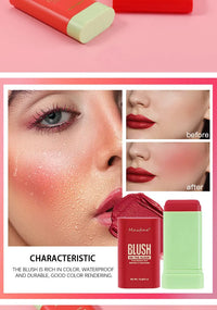 Radiant Flush Multi-Stick - Blush, Balm & Lip Glow | Natural Dewy Cheek Tint