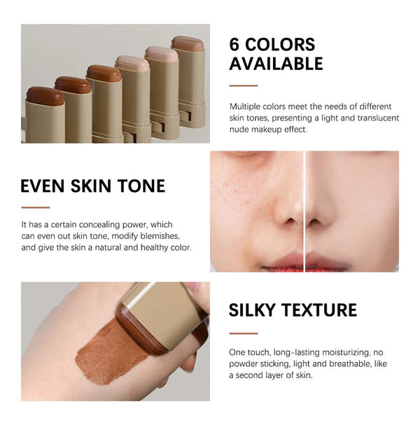 Luxe Skin Tint Stick - Serum-Infused Foundation Balm