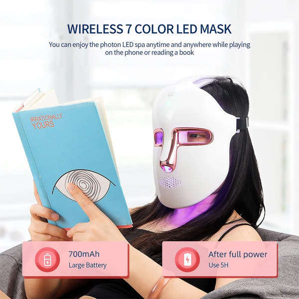 LumiGlow™ 7-Color LED Mask – Rejuvenate & Firm Your Skin Naturally