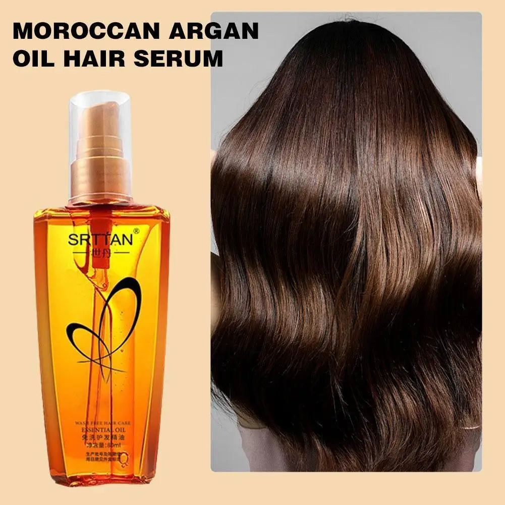 Moroccan Gold Elixir - Nourishing & Smoothing Hair Serum (80ml)