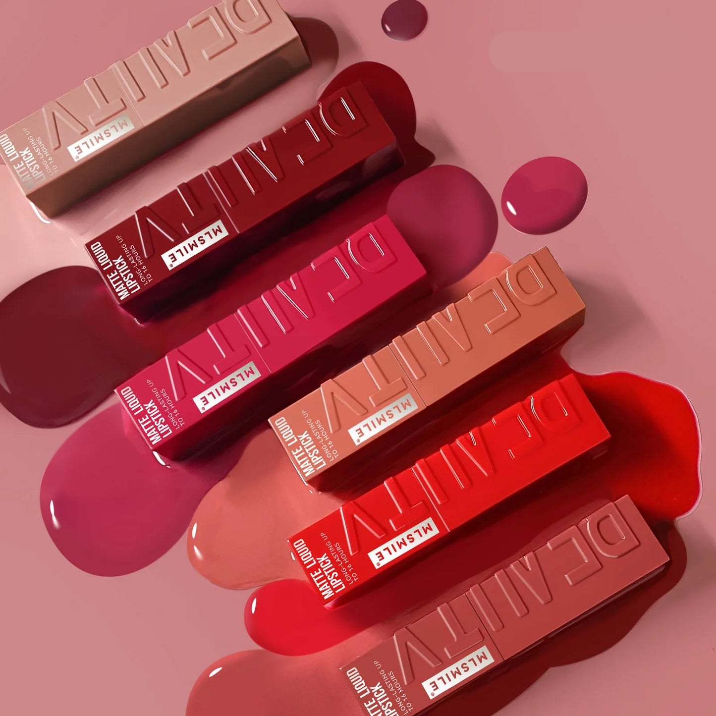 Liquid Lipstick - Smooth Matte Finish & All-Day Wear