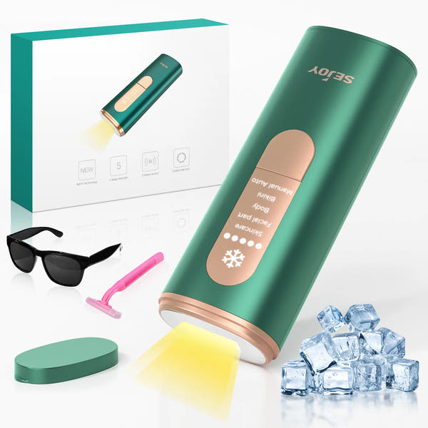 Sejoy™ IceCool IPL Laser – Painless Hair Removal Device for Smooth Skin