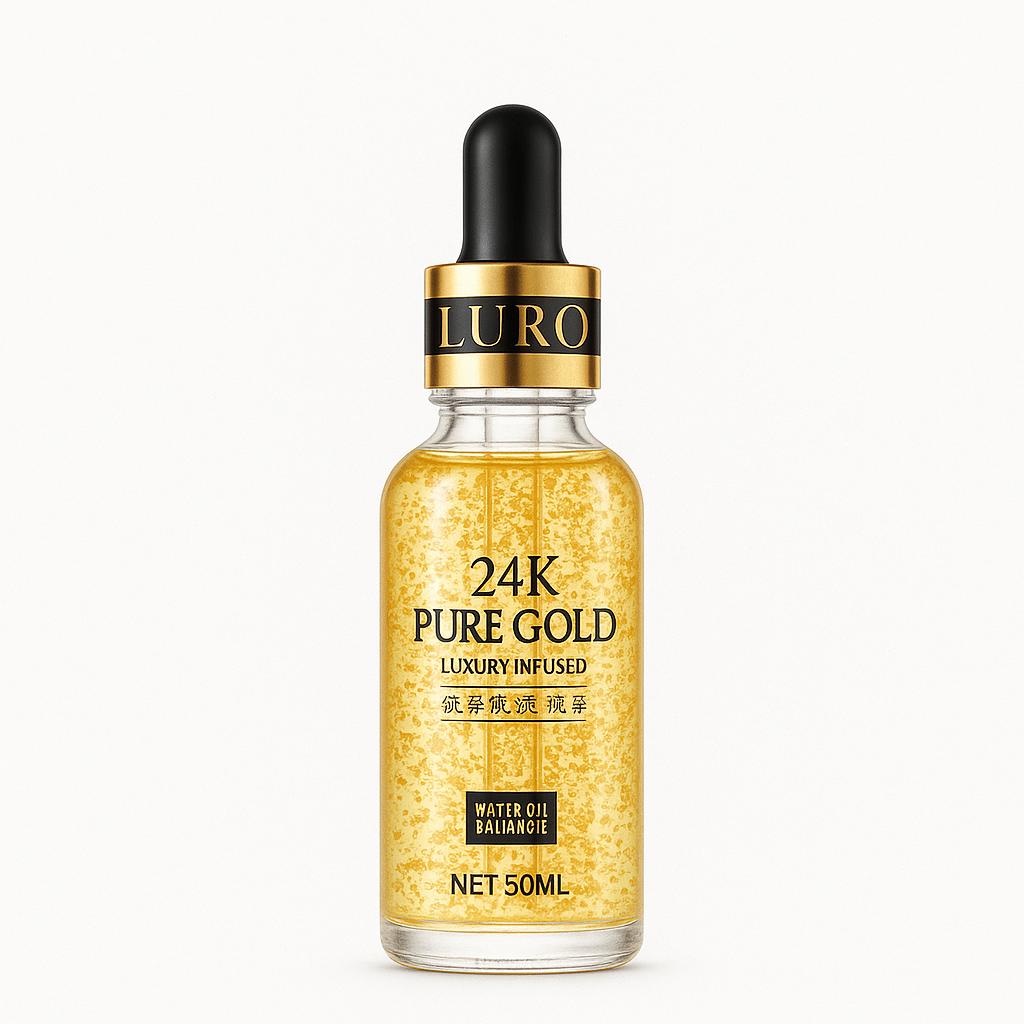 24K Gold & Niacinamide Serum - Brightening, Firming & Deep Hydration
