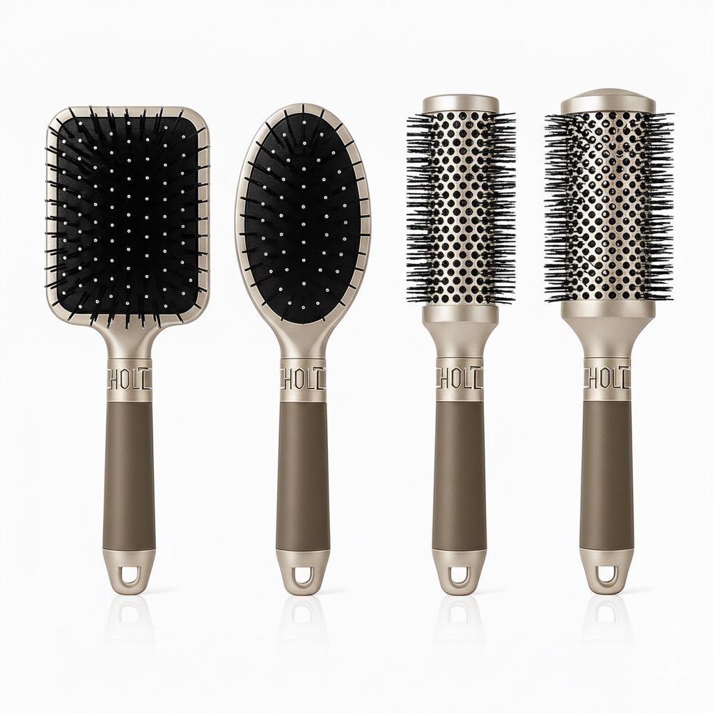CALIYI Hair Massage Brush – Anti-Static Air Cushion Comb for Detangling & Smooth Styling